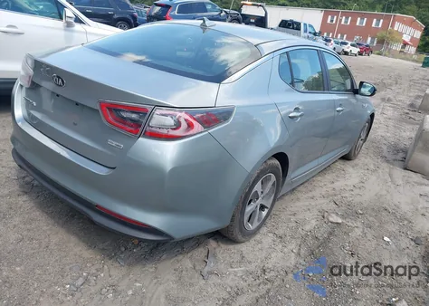 2015 Kia Optima Hybrid z USA, uszkodzony, nr VIN KNAGM4AD5F5077385